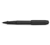 Kaweco Bolígrafo Perkeo I Bolígrafo de gel con mina para la escuela I Roller para principiantes con mango ergonómico para escribir cómodamente con mina de gel intercambiable color All Black