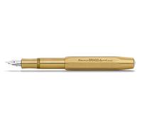 Kaweco Brass Sport I Premium - Pluma estilogr?fica de lujo para cartuchos de tinta con pluma de acero de alta calidad I Sport de lat?n, 13,5 cm de ancho de pluma: M (mediano)