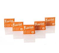 Kaweco Cartuchos cortos de Tinta, Sunrise Orange (Naranja), 30 piezas