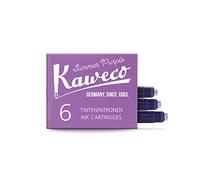 Kaweco - Cartuchos de tinta para pluma estilográfica (cortos, 6 unidades), color violeta