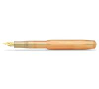 Kaweco COLLECTION Pluma estilográfica Apricot Pearl I Premium Reservoir Pen con punta de acero para cartuchos de tinta I Sport 13 cm I Plumín: F (fino)