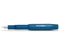 Kaweco Collection Toyama - Pluma estilográfica con punta de acero para cartuchos de tinta I Sport (13 cm), color azul