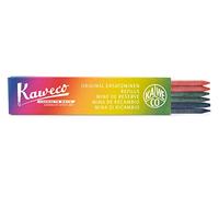 Kaweco - Minas de grafito (3,2 mm, 6 unidades, 2 verdes, 2 azules y 2 rojos)