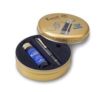 Kaweco PISTON SPORT AL Black/Gold Starter Set I Classic Aluminium Foun