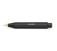 Kaweco Portaminas Classic Sport Black HB I de 0,7 mm, de plástico, diseño octogonal octogonal, 11 cm, recargable, color negro