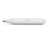 Kaweco Portaminas Classic Sport de 3,2 mm 5B, de plástico en diseño octogonal, portaminas de 10,5 cm, recargable, color blanco