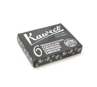 Kaweco - Productos de oficina - Cartuchos de tinta para pluma estilográfica, paquete de 6, color negro