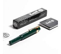 Kaweco Sport Pluma estilográfica clásica, verde, punta fina con clip octogonal Kaweco Sport dorado