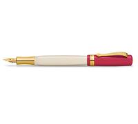 Kaweco Student 10002266 Blues M - Pluma estilográfica (resina noble, 13 cm), color burdeos