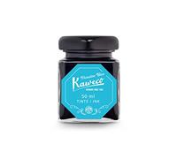 Kaweco Tinta en vaso de color azul paraíso, soluble en agua, vegana, 50 ml, 10002194