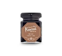 Kaweco Tinta en vaso de color marrón caramelo, soluble en agua, vegana, 50 ml, 10002190