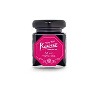 Kaweco Tinta en vaso de color rojo rubí, soluble en agua, vegana, 50 ml, 10002197