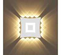 KAWELL 22W Moderno Apliques de Pared LED Bañadores de Pared Impermeable IP65 Aluminio Luces de Pared LED Interior Exterior para Dormitorio Baño Pasillo Escaleras Sala de Estar Entrada Porche