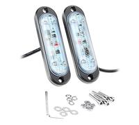 KAWELL 6W Barra de LED Faro de Trabajo Luces Diurna Tractor Luz de Inundación Impermeable para Quad Camión Vehículo Todoterreno Barco Moto