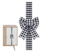 Kaxenig Grandes Lazos De Navidad | 198 Cm Vintage Reutilizable - Lazos para Puerta De Armario Y Coronación del Árbol - para Corona Guirnalda Puerta Armario Ventana Chimenea Dormitorio Fiesta Jardín