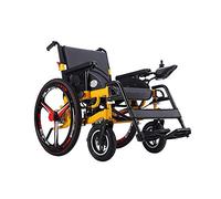 KAXGU Silla de Ruedas Eléctrica Inteligente Automática Portátil, Sillas de Ruedas Plegables Ligeras, 4 Ruedas