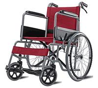 KAXGU Silla de Ruedas Plegable para el Hogar, Silla de Ruedas Multifuncional, Andador de Viaje Ligero para Personas Mayores Discapacitadas Y Discapacitadas
