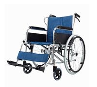 KAXGU Transporte de Sillas de Ruedas Plegables Ligeras, Silla de Ruedas con Mde Aleación de Aluminio de Alta Carga para Adultos, Silla de Ruedas para Ancianos Discapacitados