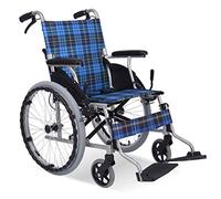 KAXGU Transporte de Sillas de Ruedas Plegables Ligeras, Silla de Ruedas con Mde Aleación de Aluminio de Alta Carga para Adultos, Silla de Ruedas para Ancianos Discapacitados