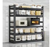 KAXLDHH Estantería de Almacenamiento Estrecha, Organizador de Cocina de Acero al Carbono Robusto, Mueble Auxiliar Fijo para Espacios Reducidos, Estante de Baño y Despensa(60x30x163cm)