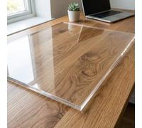 KAXLDHH Lámina Acrílica De Policarbonato Transparente, Hojas De Plástico Flexible para Manualidades, Tablero De Mesa Y Marcos De Fotos, 1mm/1,5mm/2mm(1mm,80x300cm)