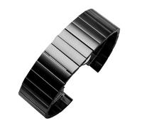 KAXSFE 24 26 28 30 mm compatible con Seven Friday Diesel DZ4323 4283 correa de esfera grande de acero inoxidable reloj de pulsera de gran tamaño for hombres pulsera sólida(A style Black,20mm)