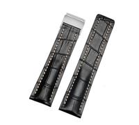 KAXSFE Correa de cuero compatible con Breitling B01, Colt Chronograph Avenger AVIATOR 8, hebilla plegable acero, 22/24 mm(BNL-4(4),24mmGold Buckle)