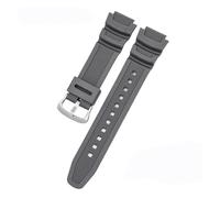 KAXSFE Correa de silicona de 18 mm compatible con Casio G-Shock AQ-S810W/S800W AE-1000W 1200 SGW-400H/300H/500H W-735H W-216H(Grey S)