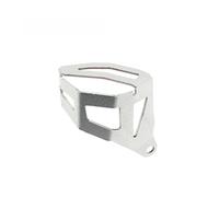 KAXSFE Protector de la Tapa del depósito de Aceite del Freno Trasero de Motocicleta 2023, Compatible con BMW R1200GS, R1250GS, LC, ADV, R 1200, 1250 GS Adventure (2014-2022)(Silver GS Logo)