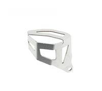 KAXSFE Protector de la Tapa del depósito de Aceite del Freno Trasero de Motocicleta 2023, Compatible con BMW R1200GS, R1250GS, LC, ADV, R 1200, 1250 GS Adventure (2014-2022)(Silver R1200GSA Logo)