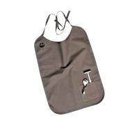 Kay Bojesen Cubiertos infantiles y babero Grand Prix 3 piezas Polished steel