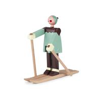 Kay Bojesen Denmark Esquiador de madera Boje (verde)