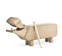 Kay Bojesen Denmark Hipopótamo de madera roble