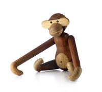 Kay Bojesen Denmark Mono de madera grande Teca-madera de limba