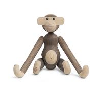 Kay Bojesen Denmark Mono de madera pequeño roble-roble ahumado