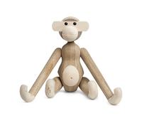 Kay Bojesen Denmark Mono de madera pequeño roble sin tratar y arce