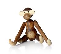 Kay Bojesen Denmark Mono de madera pequeño teca-madera de limba 20 cm