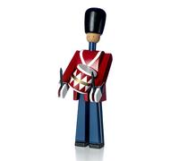Kay Bojesen Denmark Soldado con tambor Kay Bojesen rojo-azul