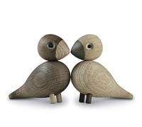 Kay Bojesen Denmark Tortolitos de madera set de 2. roble