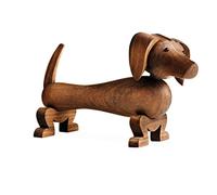 Kay Bojesen Figuras de Perro de 11 cm de Madera, decoración de Navidad, Madera