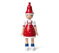 Kay Bojesen Navidad Chica Lise figuras 17,5 cm figuras de madera, rojo