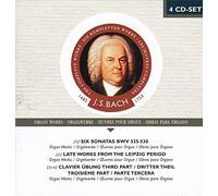 Kay Johansen (organ) - Organ Works: Six Sonatas BWV 525-530 / Late Works from the Leipzig Period / Clavier Ubung Third Part (4CDS)