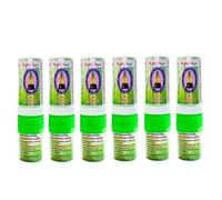 Kay-line Hong Thai Tradicional Herbal Aroma Perfume 100% Natural - Verde - Paquete de 6