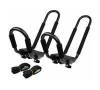 Kayak Baca - 2 soportes para kayak para coche, soporte del techo, estante universal para canoas, tablas de surf, kayaks, tablas de snowboard, esquís, soportes de transporte para SUV, sedán, camión