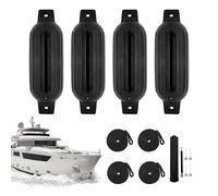 Kayak Buoy, Reusable Inflatable Marine Bumper For Boats and Skis, Dock Fenders and Pontoon Accessories, Perfect For Protection and Watercraft Safety, 4.5x16 In