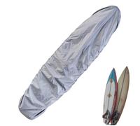 Kayak Cover, Waterproof Kayak Storage, Anti-Slip Surfboard Protector, Heavy-Duty Outdoor Shield for Boating, Camping, Wilderness Travel, Long-Term, Small, Medium, Large, Extra-Large, Gray