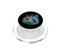 Kayak Cross Ramp Start Four Racers PopSockets PopGrip para MagSafe