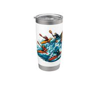 Kayak Cross Ramp Start Four Racers Vaso térmico de acero inoxidable de doble pared