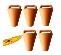 Kayak Drain Plug, 5 Pieces Kayak Drain Scupper Plugs Holes Stopper, Sealing Paddle Accessories for Beginners Anglers Lake Fishing Boat