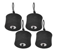 Kayak Drain Plug - Flexible EVA Hole Bung Construction, Four Count Drainage Blocking System, Lightweight Boat Water Management Component | Marine Equipment Utility for Canoe Dinghy Maintenance